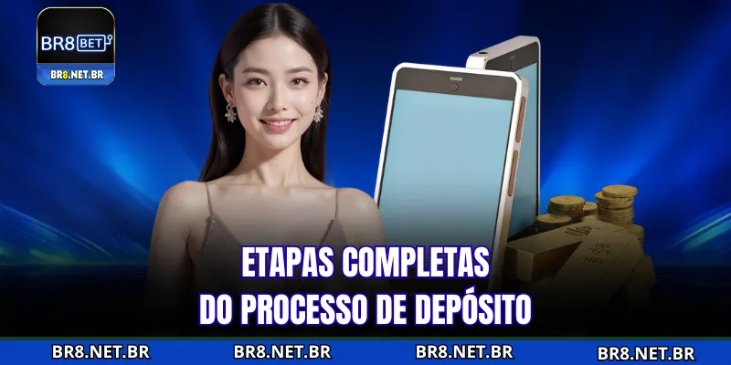 Passo a passo para depositar dinheiro na conta