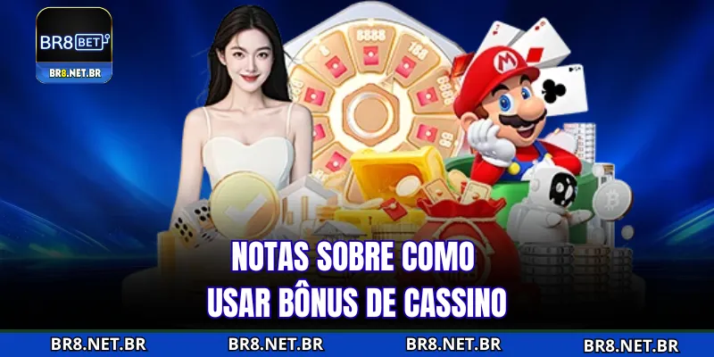 Observações sobre o uso de bônus no cassino